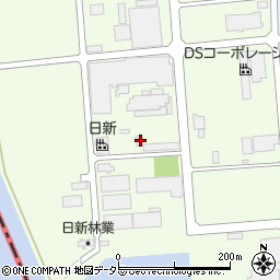 鳥取県境港市西工業団地80周辺の地図