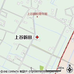 千葉県大網白里市上谷新田208周辺の地図