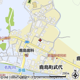 島根県松江市鹿島町武代224周辺の地図