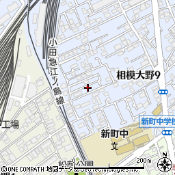 神奈川県相模原市南区相模大野9丁目27-4周辺の地図