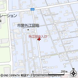 鳥取県境港市外江町3276周辺の地図