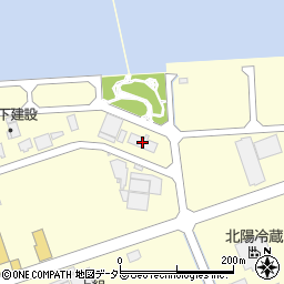 鳥取県水産試験場周辺の地図