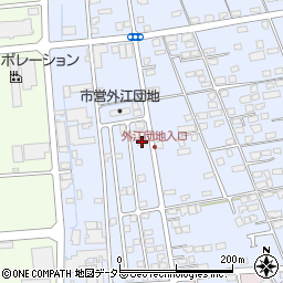 鳥取県境港市外江町3805周辺の地図