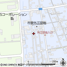 鳥取県境港市外江町3832周辺の地図