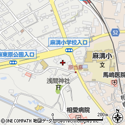 神奈川県相模原市南区当麻1344-1周辺の地図