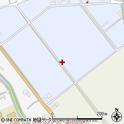 滋賀県長浜市西浅井町野坂581周辺の地図