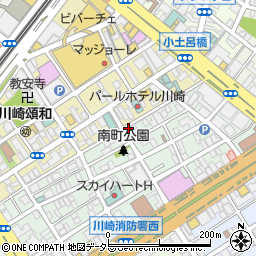 ユルリ川崎店周辺の地図