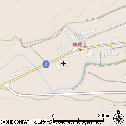 京都府与謝郡与謝野町岩屋969周辺の地図