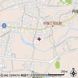 京都府与謝郡与謝野町岩屋384周辺の地図