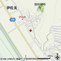 岐阜県山県市伊佐美937周辺の地図
