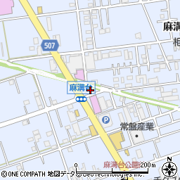 神奈川県相模原市南区麻溝台8丁目1-6周辺の地図