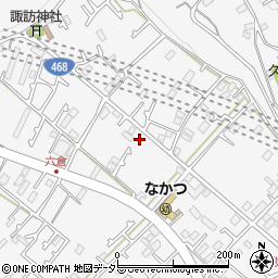 神奈川県愛甲郡愛川町中津2301-23周辺の地図