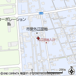 鳥取県境港市外江町3811周辺の地図