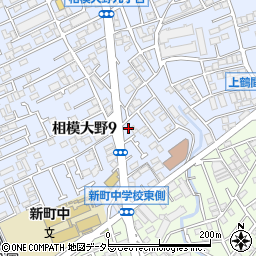 神奈川県相模原市南区相模大野9丁目12-3周辺の地図