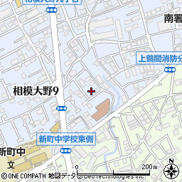 神奈川県相模原市南区相模大野9丁目11-10周辺の地図