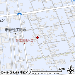 鳥取県境港市外江町3279-3周辺の地図