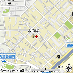 神奈川県川崎市川崎区四谷上町周辺の地図