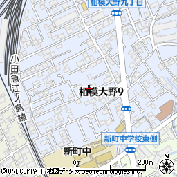 神奈川県相模原市南区相模大野9丁目20-28周辺の地図