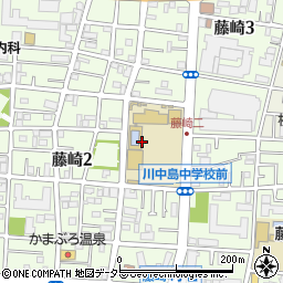 神奈川県川崎市川崎区藤崎周辺の地図