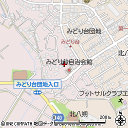 神奈川県横浜市緑区西八朔町22周辺の地図