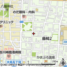 京浜物流第二藤崎社宅周辺の地図