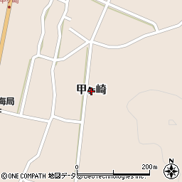 福井県小浜市甲ヶ崎周辺の地図