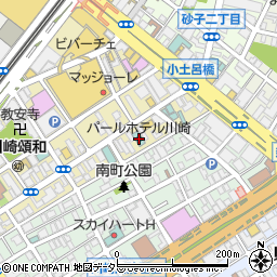 パールホテル川崎周辺の地図