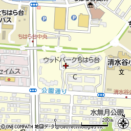 千葉県市原市ちはら台南周辺の地図