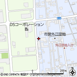鳥取県境港市外江町3730周辺の地図