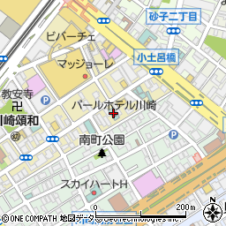 パールホテル川崎周辺の地図