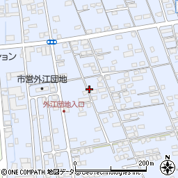 鳥取県境港市外江町3281周辺の地図