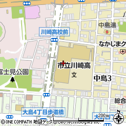 川崎市　南部地域療育センター周辺の地図