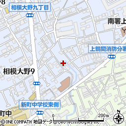 神奈川県相模原市南区相模大野9丁目10-10周辺の地図