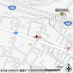 神奈川県愛甲郡愛川町中津1651-1周辺の地図