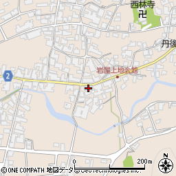 京都府与謝郡与謝野町岩屋381周辺の地図