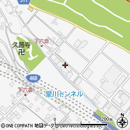 神奈川県愛甲郡愛川町中津2499周辺の地図