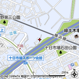 神奈川県横浜市緑区十日市場町517周辺の地図
