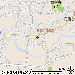 京都府与謝郡与謝野町岩屋380周辺の地図