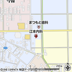江本内科クリーック周辺の地図