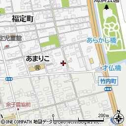 鳥取県境港市福定町28周辺の地図