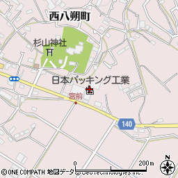 日本パッキング工業株式会社周辺の地図