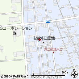 鳥取県境港市外江町3361周辺の地図