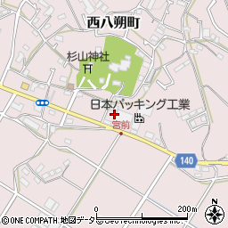 川崎町田線周辺の地図