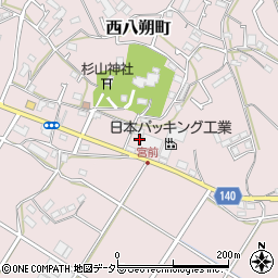 川崎町田線周辺の地図