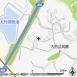 千葉県大網白里市大竹575周辺の地図