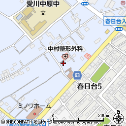 なかよし薬局局前店周辺の地図