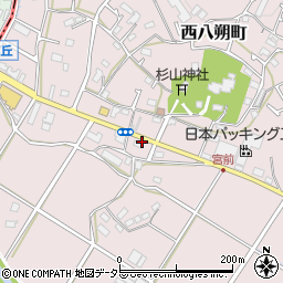 神奈川県横浜市緑区西八朔町20周辺の地図