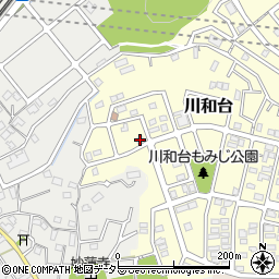 信田テラス周辺の地図