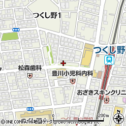 朝倉Ａ・Ｐ周辺の地図