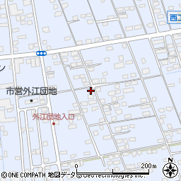 鳥取県境港市外江町3288-2周辺の地図